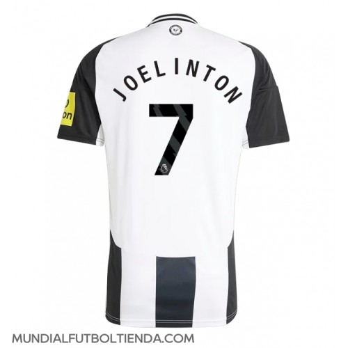 Camiseta Newcastle United Joelinton #7 Primera Equipación Replica 2024-25 mangas cortas